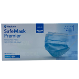 MEDICOM) SafeMask Premier 190mm #Blue (1515M) (50ea)