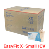 MEDICOM) Latex Glove (EasyFit) #X-Small (1188A) (100ea*10box)
