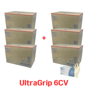 MEDICOM) Latex Glove (UltraGrip) #XS~L (1122A~D) (6박스 이상 구매)