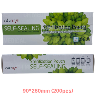 CARELIVE) Sterilization Pouch (90mm*260mm)