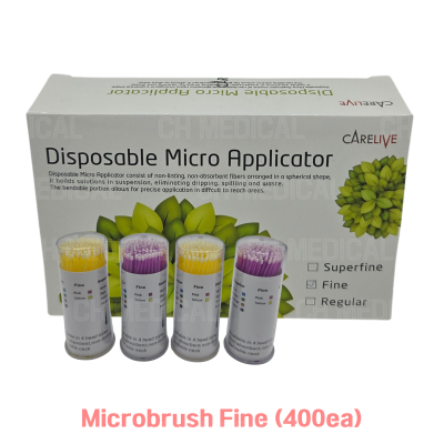 CARELIVE) Micro Applicators #Fine (1.5~2.0mm) (400ea)