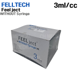 FEELTECH) FEELject Disposable Syringe 3ml (No Needle) (100ea)