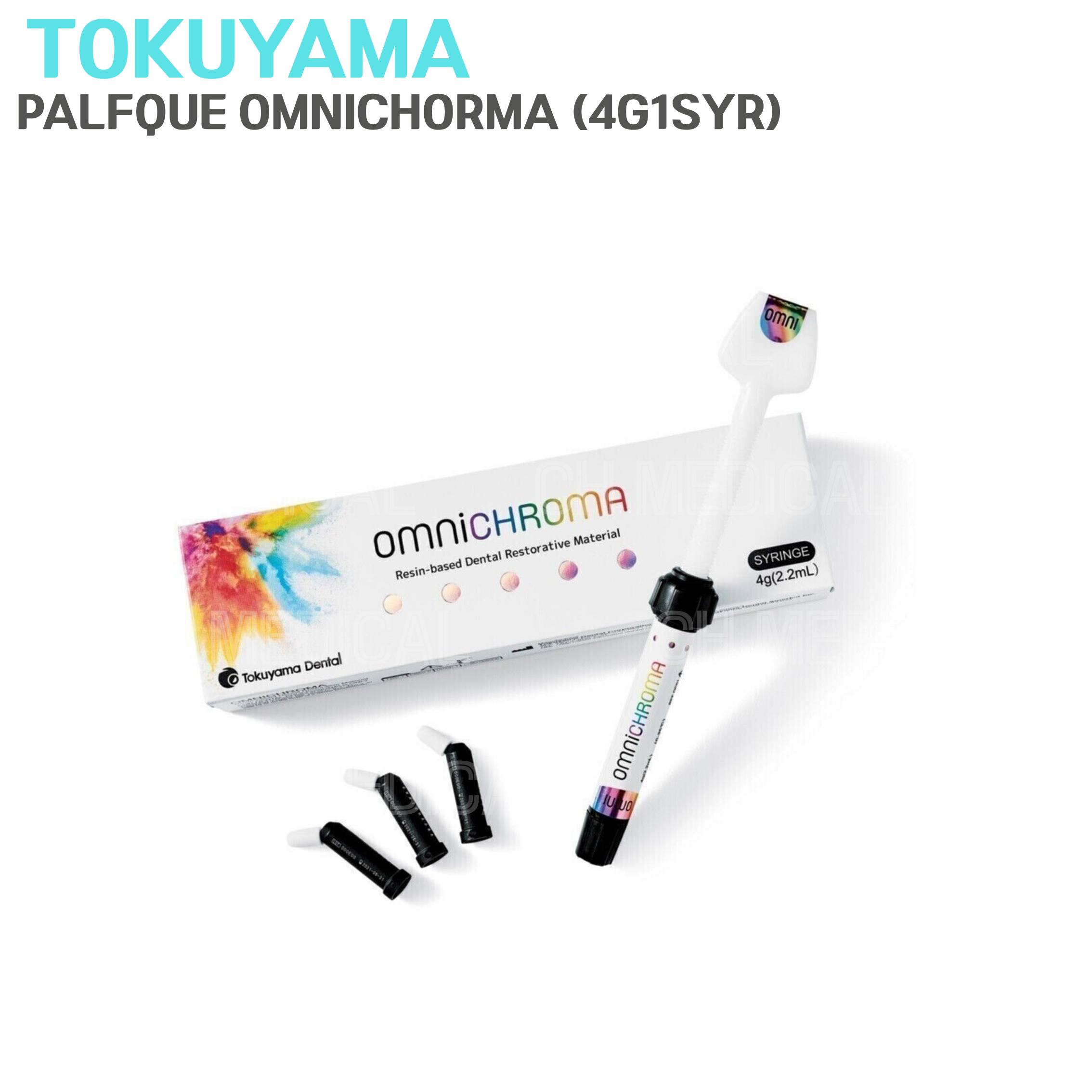 TOKUYAMA) Palfique Omnichroma (4g*1syr) (One Shade)