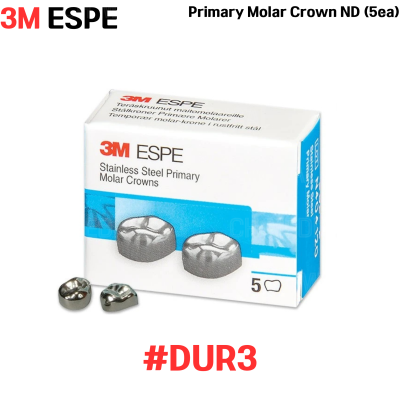 3M) Primary Molar Crown ND #DUR3 (5ea)