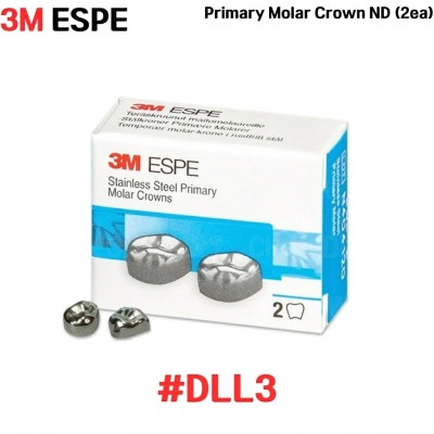 3M) Primary Molar Crown ND #DLL3 (2ea)