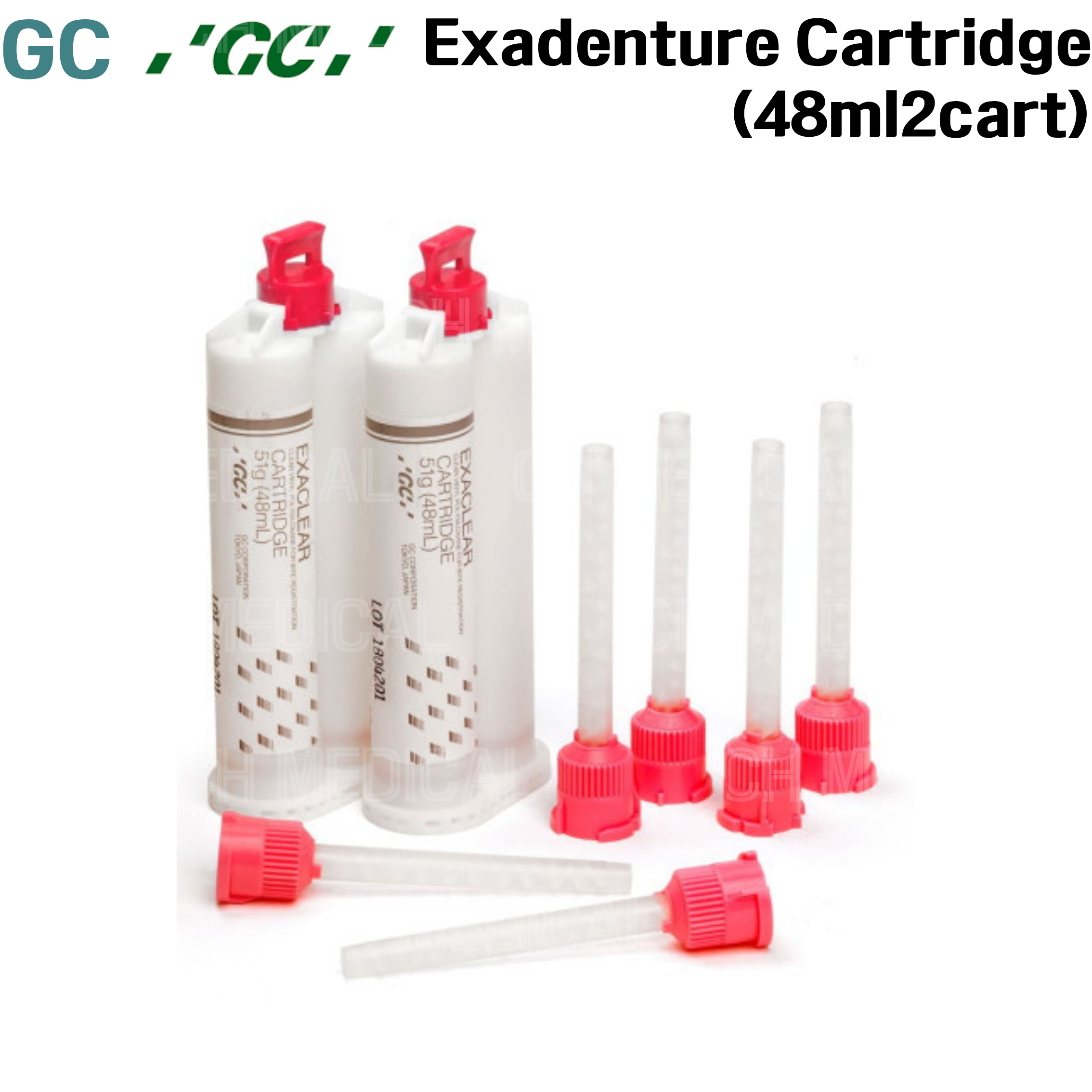 GC) Exadenture Cartridge (48ml*2cart)