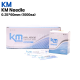 KMS) KM Needle 0.35*60mm (1000ea)