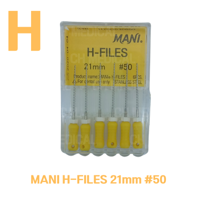 MANI) H-File 21mm #50 (6ea)
