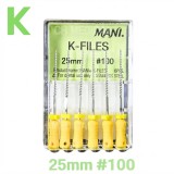 MANI) K-File 25mm #100 (6ea)