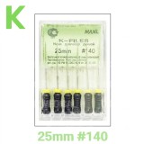 MANI) K-File 25mm #140 (6ea)