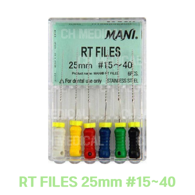 0016-0215 MANI) RT File 25mm #15~40 (6ea)
