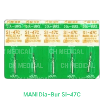 MANI) Diamond Bur #SI-47C (5ea)