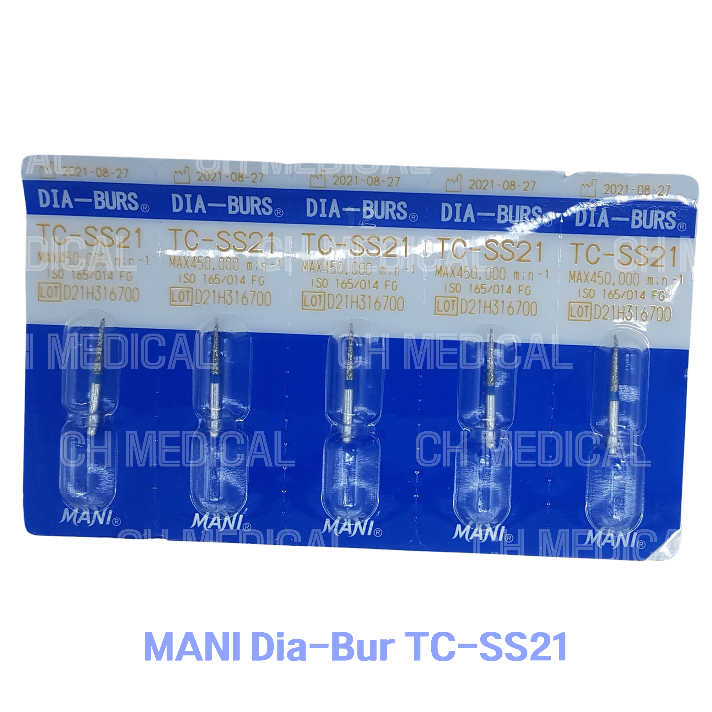 MANI) Diamond Bur #TC-SS21 (5ea)