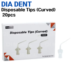 DIADENT) Disposable Tips (Curved) 20pcs