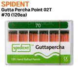 SPIDENT) Gutta Percha Point 02T #70 (120ea)