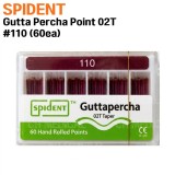 SPIDENT) Gutta Percha Point 02T #110 (60ea)