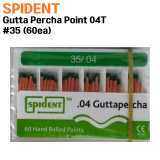 SPIDENT) Gutta Percha Point 04T #35 (60ea)