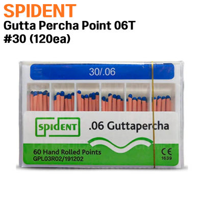 SPIDENT) Gutta Percha Point 06T #30 (60ea)