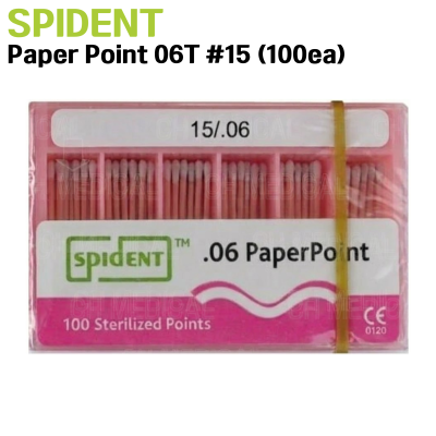 SPIDENT) Paper Point 06T #15 (100ea)