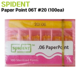 SPIDENT) Paper Point 06T #20 (100ea)