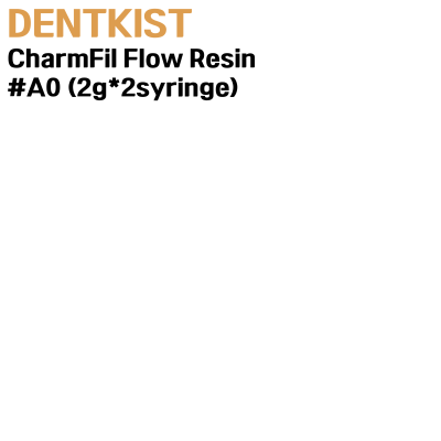 DENTKIST) CharmFil Flow Resin #A0 (2g*2syringe)
