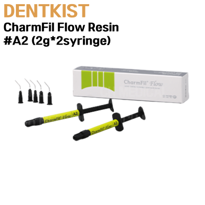 DENTKIST) CharmFil Flow Resin #A2 (2g*2syringe)