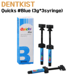 DENTKIST) Quicks #Blue (3g*3syringe)