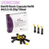 VERICOM) Denfil Resin Capsule Refill #A3.5 (0.25g*20ea)